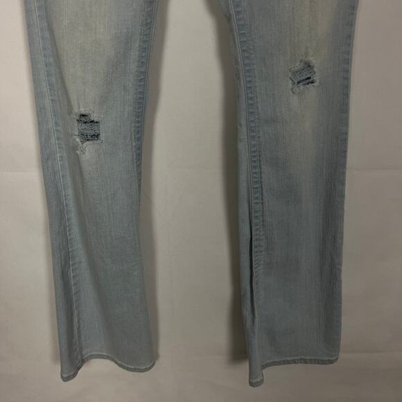 No Boundaries Womens Jeans 7 Y2K Low-Rise Distressed Preppy Mean Girls Regina - Picture 4 of 10